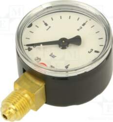 PNEUMAT Manometer; 0÷4bar; bottom connection; Thread: