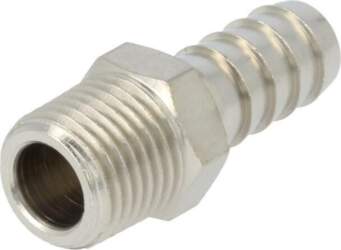 PNEUMAT Threaded fitting; connector pipe; nickel