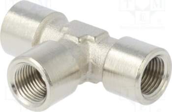 PNEUMAT Threaded fitting; threaded,T-tap splitter