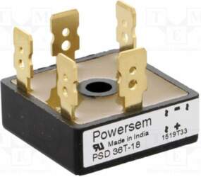 POWERSEM Bridge rectifier: three-phase; Urmax: 1800V