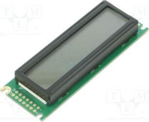 POWERTIP Display: LCD; alphanumeric; STN Positive