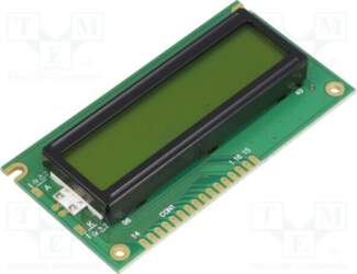 POWERTIP Display: LCD; alphanumeric; STN Positive