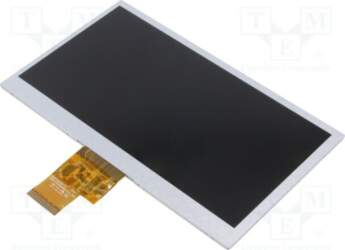 POWERTIP Display: TFT; 7"; 1024x600; Illumin: