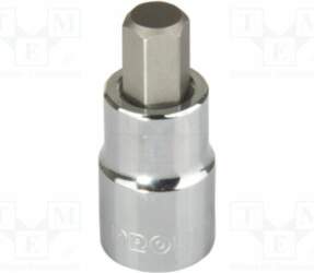 PROLINE Socket: hex key-bit; HEX 12mm