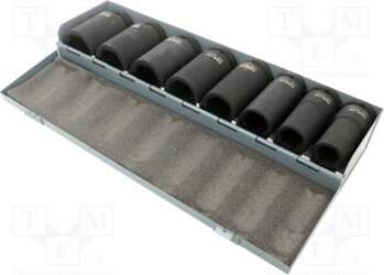 PROLINE Wrench-set; 6-angles,socket spanner,impact