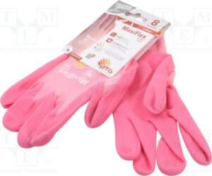Protective gloves; Size: 8; pink; MaxiFlex®