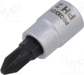 PROXXON Socket: Phillips-bit; PH2; 1/4" |