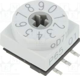 PTR HARTMANN Encoding switch; DEC/BCD; Pos: