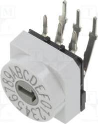 PTR HARTMANN Encoding switch; HEX/BCD; Pos: