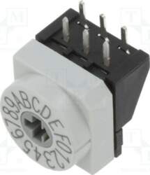 PTR HARTMANN Encoding switch; HEX/BCD; Pos: