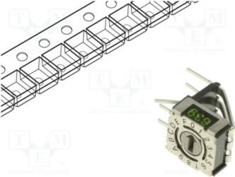 PTR HARTMANN Encoding switch; HEX/BCD; Pos: