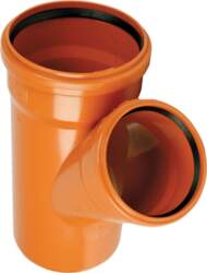 PVC trejgabals Dn 160/110 45° Wavin