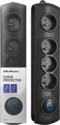 Qoltec Surge protector | 4 sockets