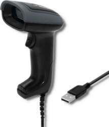 QOLTEC Wired QR Barcode Scanner USB