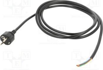 Qualtek Electronics Cable; H05VV-F; 3x1.5mm2