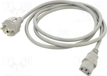 Qualtek Electronics Cable; H05VV-F; 3x1mm2; CEE