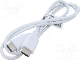 RASPBERRY PI Connection cable; white; 1m