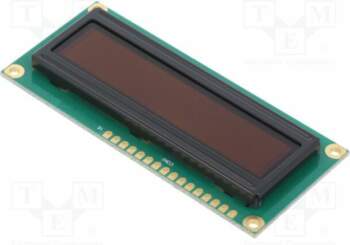RAYSTAR OPTRONICS Display: OLED; alphanumeric; 16x1