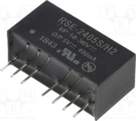 RECOM Converter: DC/DC; 2W; Uin: 18÷36VDC