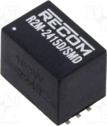 RECOM Converter: DC/DC; 2W; Uin: 9÷36VDC