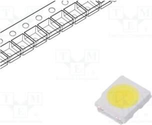 REFOND LED; white cold; SMD; PLCC2