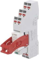 RELPOL Relay: interface; Ucoil: 24VDC; DPDT