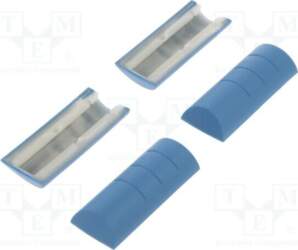 RETEX Rubber corner; 33; blue; 4pcs