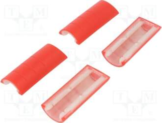 RETEX Rubber corner; 33; red; 4pcs