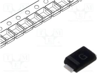ROHM SEMICONDUCTOR Diode: Schottky rectifying; SOD323HE