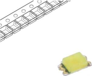 ROHM SEMICONDUCTOR LED; white cold; SMD
