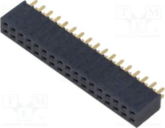 SAMTEC Connector: pin strips; socket; female