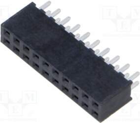 SAMTEC Connector: pin strips; socket; female