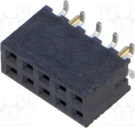 SAMTEC Connector: pin strips; socket; female