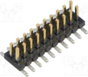 SAMTEC Connector: pin strips; socket; male