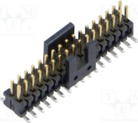 SAMTEC Connector: pin strips; socket; male