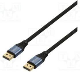 SAVIO Cable; DisplayPort plug,both sides