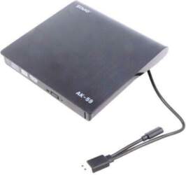 SAVIO External DVD drive; black; USB