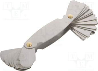 SCALA Radius gauges; Range: 7,5÷15