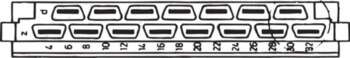 Schroff Connector Type H, EN 60603