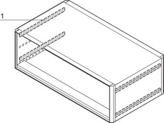 Schroff RatiopacPRO EMC Shielding Kit, Side