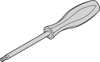 Schroff Screwdriver, Torx, T 10 Torx
