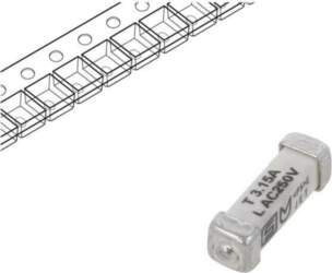 SCHURTER Fuse: fuse; ceramic; SMD; 3