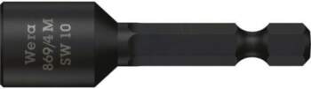 Screwdriver bit; 6-angles socket; 1/4"; HEX