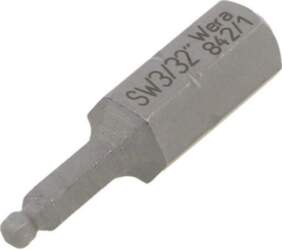 Screwdriver bit; hex key,spherical; HEX
