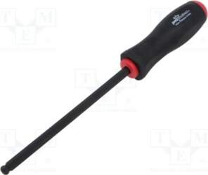 Screwdriver: standard; hex key,spherical; HEX