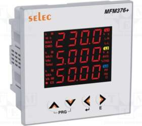 SELEC Meter: network parameters; on panel