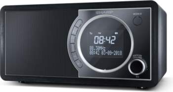 Sharp DR-450(BK) Digital Radio, FM/DAB/DAB+, Bluetooth
