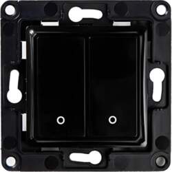 Shelly wall switch 2 button (Black)