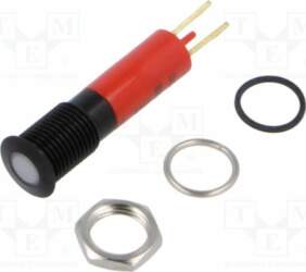 SIGNAL-CONSTRUCT Indicator: LED; flat; red; 24÷28VDC