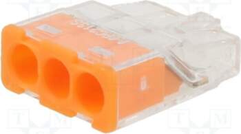 SIMET Quick splice; 24A; 450V; spring